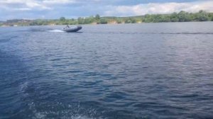 Азимут 420 + Хонда 15, Азимут 350 +Тоха 9.8