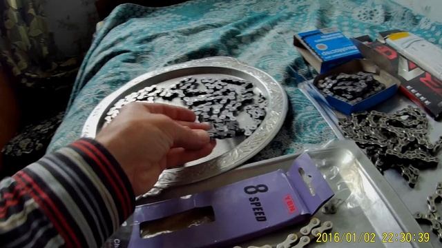 Вело цепи под переключение. Дешево, сердито. 7-10 ск. смотреть онлайн