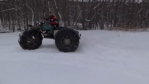 ВЕЗДЕХОД GRITS из мотоцикла урал