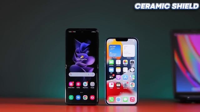 iPhone 13 vs Samsung Z Flip 3 - Best Under Rs80,000 !! смотреть онлайн