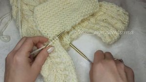 Обвязка края полым шнуром , и красивое его соединение !Мини мк в ускореном формате!