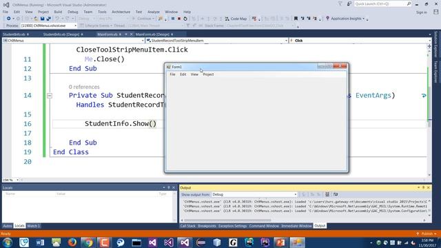 Visual Basic Programming - MenuStrip and Multiple Forms (Modal and Modeless) смотреть онлайн