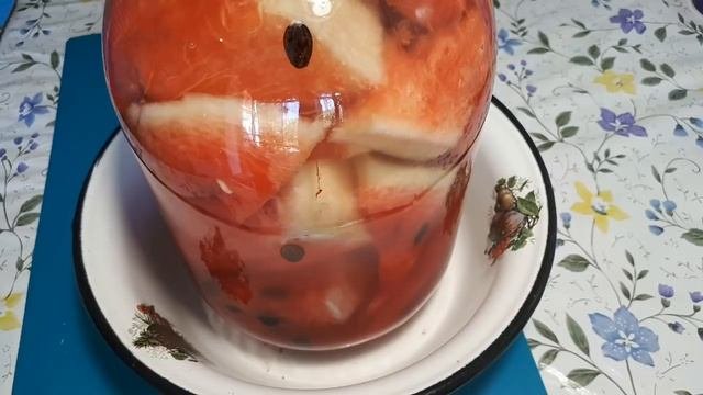 КОНСЕРВИРУЕМ АРБУЗЫ  очень вкусно!!!!