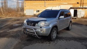 Кенгурятник, защита переднего бампера на Nissan X-Trail