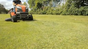 Трактор газонокосилка Husqvarna