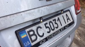 Замена  лампочек подсветки номера на диодные ( LED) Chevrolet Cruze # 4