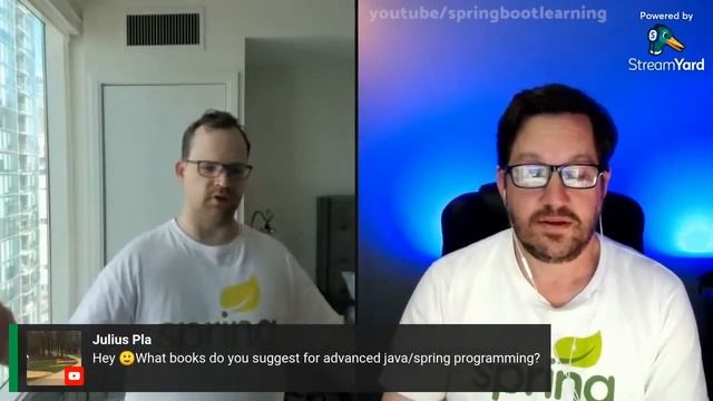 WHAT BOOK will help me write SPRING/JAVA? (ft. Josh Long @coffeesoftware )