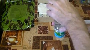 Сухой паёк ИРП-1  повседневный . Очистка и дезинфекция воды с помощью спецнабора.