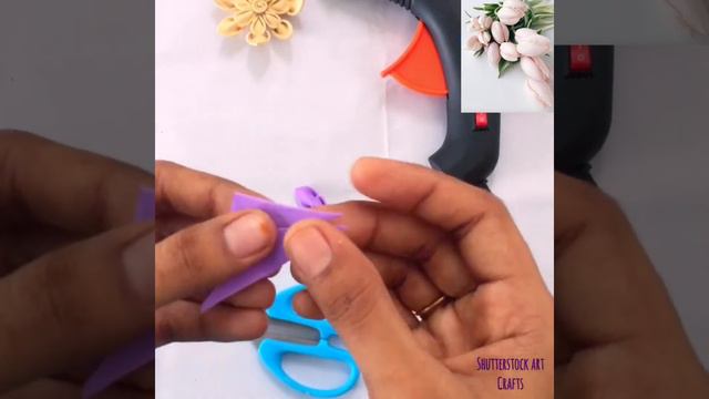 DIY-Foamiran flower easy making