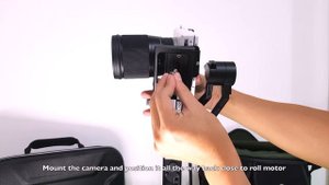 Overloading Zhiyun Crane M with Sony A6000 + Sigma 16mm F1.4 DC DN + Control cable