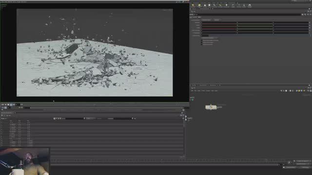 Creating Chaos： Houdini FX Ground Destruction Made Simple