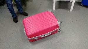 КРАШ-ТЕСТ ЧЕМОДАНА АНАНДА - ABS-пластик!!!Дом Чемоданов!Проверяем прочность!