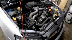 Первый запуск контрактного двигателя EJ204