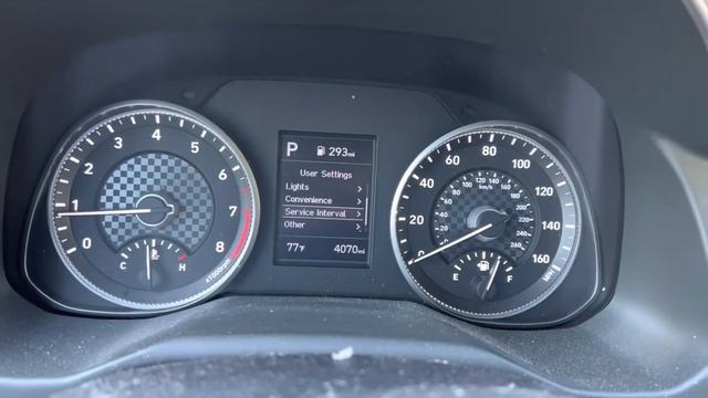 2020 Hyundai Elantra - Service reset procedure смотреть онлайн