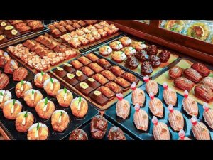 Корейская уличная еда - Процесс создания прекрасных Мадлен