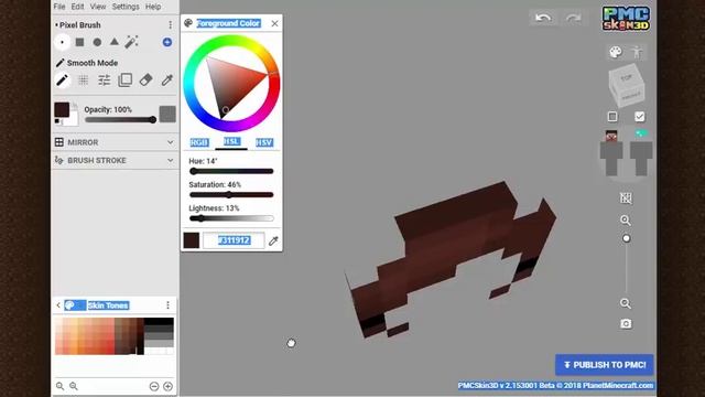 How to Make Trendy Hair On Your Minecraft Skin смотреть онлайн
