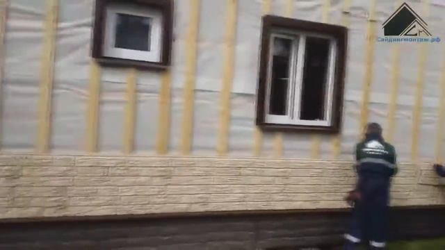 Монтаж сайдинга Грандлайн коллекция Я Фасад компанией 'СайдингМонтаж' смотреть онлайн