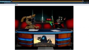 {Collabs}   talking news monsters vs aliens on Scratch