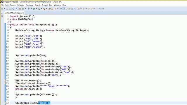 Map | HashMap | Hashtable | Collections Framework Java | Java Tutorial In Hindi -15 смотреть онлайн