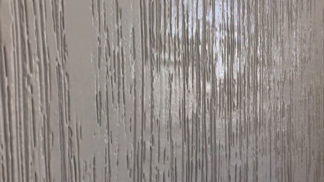 Вариант нанесения фактурной краски