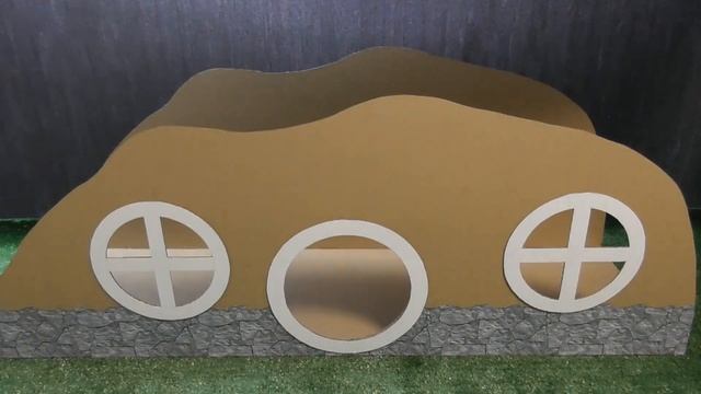 Дом для кота из картона своими руками смотреть онлайн