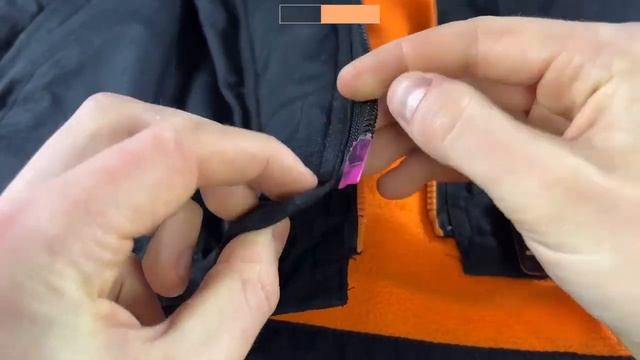 Как сделать замок на куртке быстро и на скорую руку, если очень торопитесь смотреть онлайн