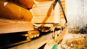 Перемещение деревянного дома на участке / Как переместить дом?