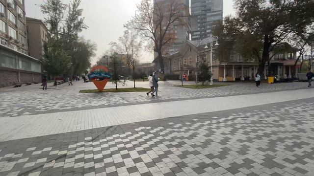 Алматы. Улица Жибек Жолы. смотреть онлайн