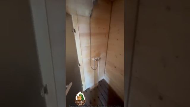 Видеообзор овальной бани 6 на 2,5 м на три отделения