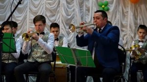 М. Дунаевский "Частушки Бабок-Ёжек". Образцовый ансамбль духовых и ударных инструментов