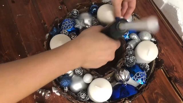 НОВОГОДНИЙ ДЕКОР | РОЖДЕСТВЕНСКИЙ ВЕНОК Часть 2 смотреть онлайн