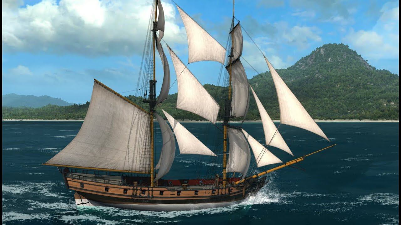 [Naval Action] Based Brig Cargo Delivery смотреть онлайн