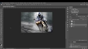 КАК сделать эффект дождя в Photoshop