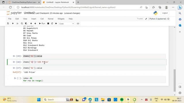 Python Tutorials For Beginners ( Python Session 11 -  Python Excel Library )