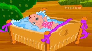 Rock A Bye Baby - English Nursery Rhymes - Cartoon And Animated Rhymes