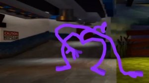 PURPLE RAINBOW FRIENDS FNF STICK NODES ANIMATION,RAINBOW FRIENDS VS FNF