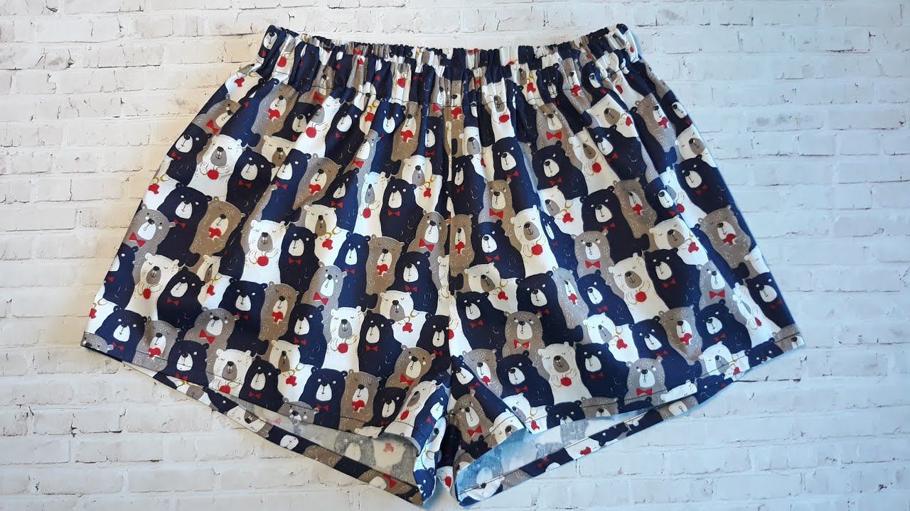 DIY/ШЬЮ ШОРТЫ БЕЗ ОВЕРЛОКА #шьюсама #ручнаяработа #sewing