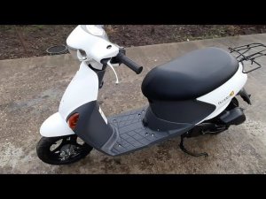 Suzuki Lets 4 (4-х.такт. инжектор) СОСТОЯНИЕ  НОВОГО СКУТЕРА.