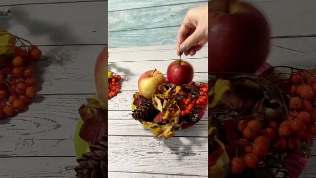 Поделка в садик "Дары осени" смотреть онлайн