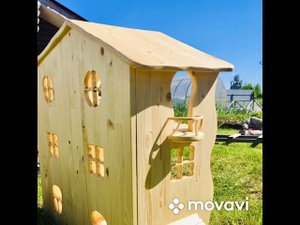 Сказочный кукольный домик из дерева своими руками