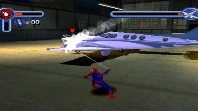 Spider man 2 Enter Electro (PS1, 2001) Уровень 8 Crash Flight