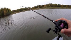 Твичинг дипового воблера Deps Balisong Longbill 130 sf Глубоководный твичинг