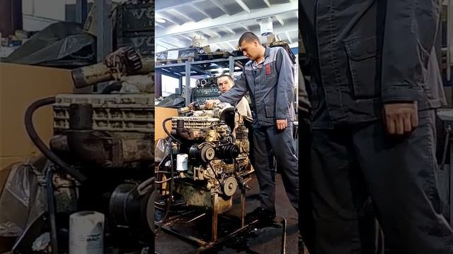 Частичный ремонт! Запуск двигателя мтз д240 смотреть онлайн