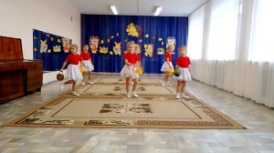 МДОУ Суксунский детский сад Колосок танец Ягодка Малинка 6 лет