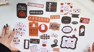 New! 2023 Halloween Craft Haul, Spooky Ideas for Bullet + Junk Journal| Halloween Happy