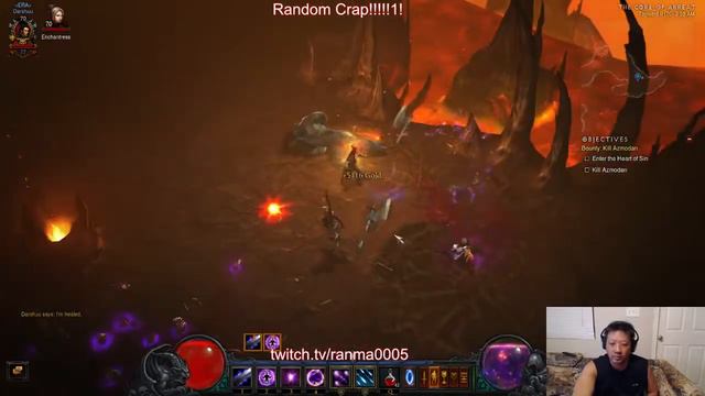 Diablo 3 Reaper of Souls: Killing Azmodan in Torment 2