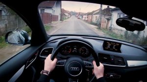 2013 Audi Q3 2.0 TDI Quattro (184HP) Test Drive 4K | POV