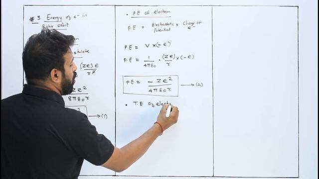 2A Energy of Bohr Orbit | Structure of Atoms and Nuclei | HSC Board | Preetam Patil