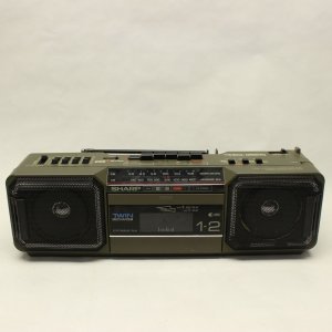 Vintage Sharp Model WQ-T282 GR Stereo Radio Cassette Recorder-ЯПОНИЯ.