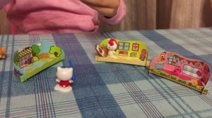 Сюрпризы Хело Кити распаковка игра-  Hello Kitty  Play  Games Kids